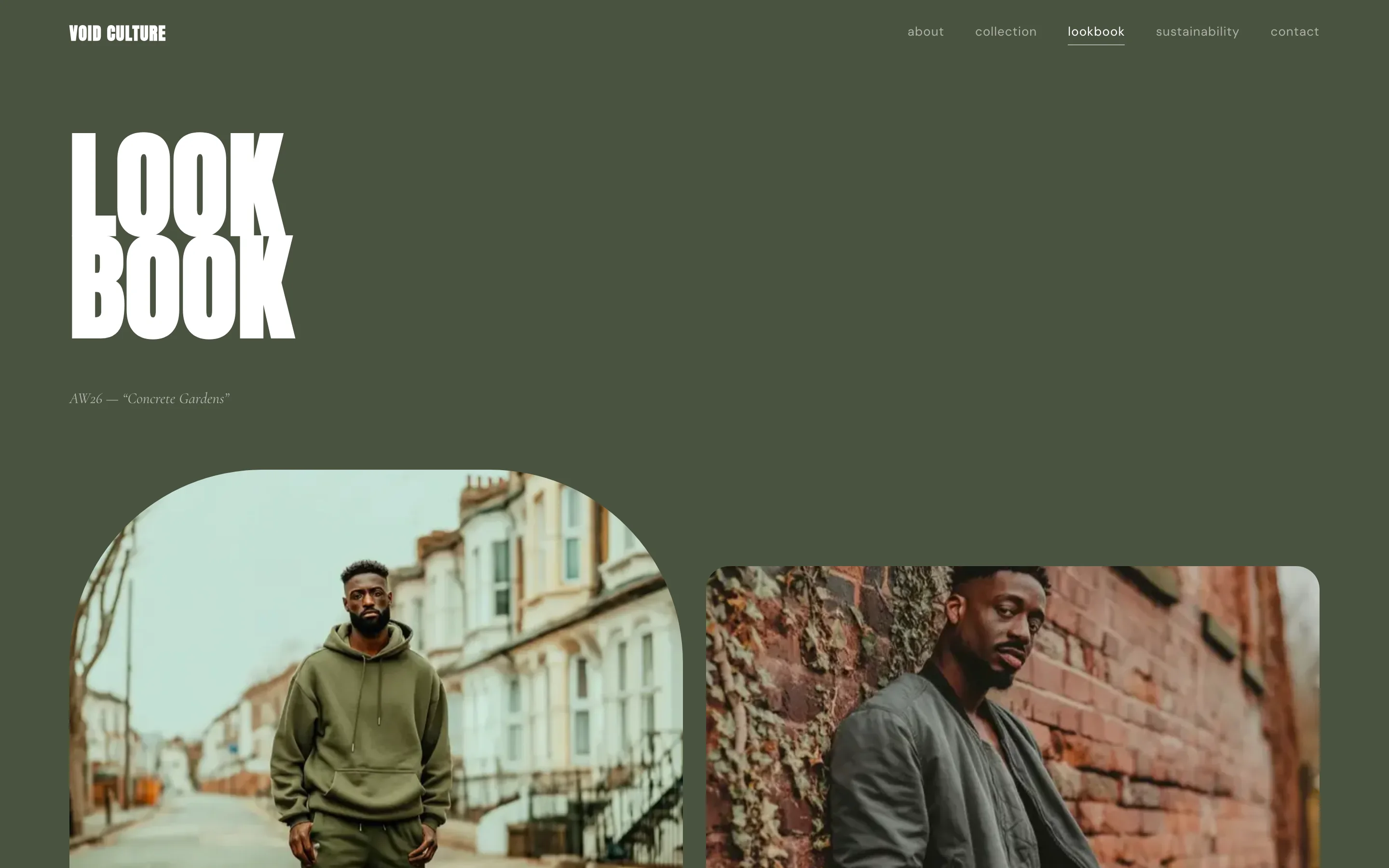Lookbook screenshot
